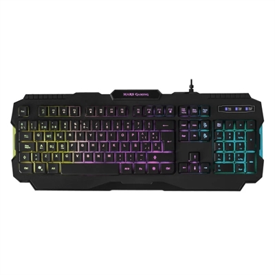 Mars Gaming Teclado Mrk0 Rgb Rainbow 3 Mode